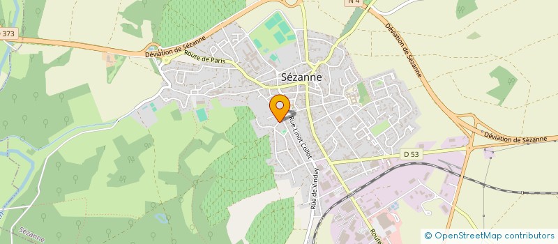 localisation de l'entreprise MONCUY CHRISTOPHE à LA VILLENEUVE-LES-CHARLEVILLE