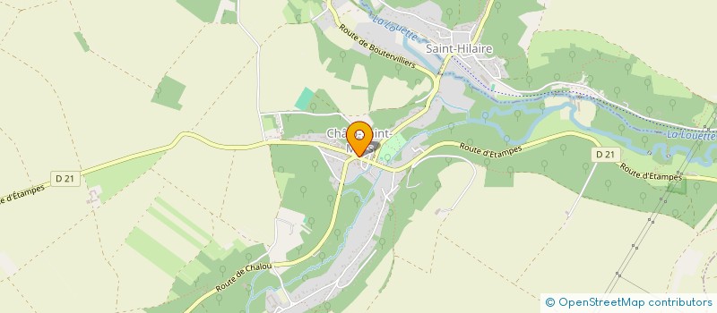 localisation de l'entreprise MONDARINE  CHALO-SAINT-MARS