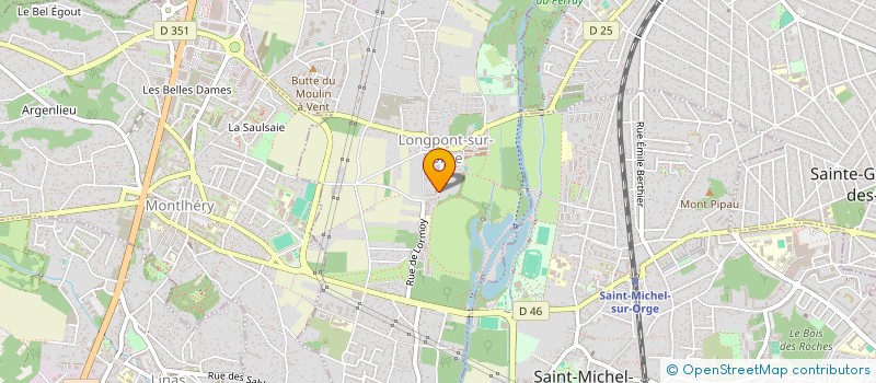 localisation de l'entreprise MONDARTE à LONGPONT-SUR-ORGE