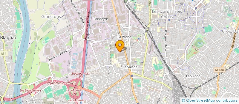 localisation de l'entreprise MONDE ADULTE ANALYSE TRANSACTIONNELLE MP à TOULOUSE