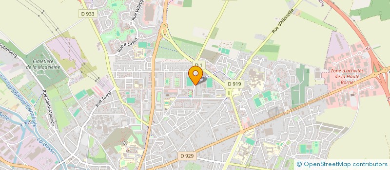 localisation de l'entreprise MONDE'ARTMONIEUX à AMIENS