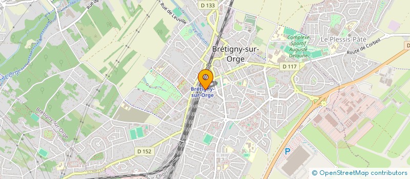 localisation de l'entreprise MONDE & BIO à BRETIGNY-SUR-ORGE