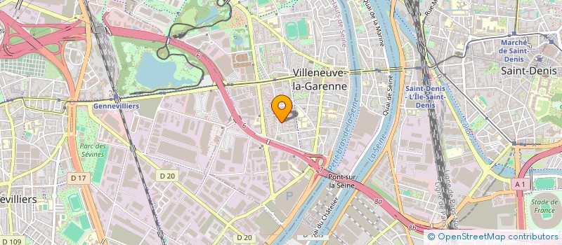 localisation de l'entreprise MONDE DES IDEES ET DES ACTIONS à VILLENEUVE-LA-GARENNE