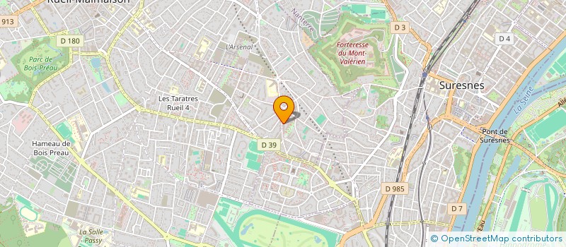localisation de l'entreprise MONDE DU BIEN ETRE à RUEIL-MALMAISON