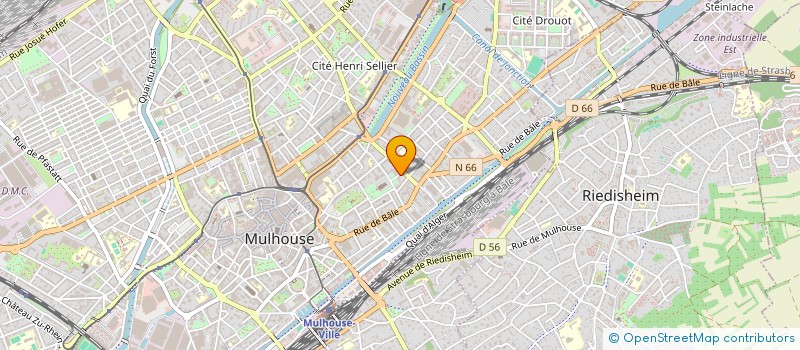 localisation de l'entreprise MONDE DU TAMBOUR - MTD  CERNAY