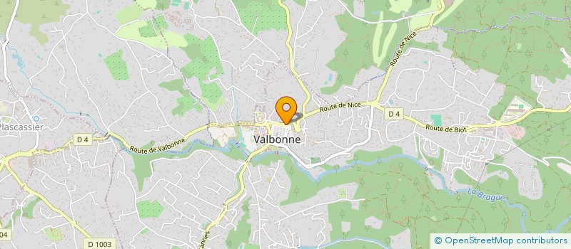localisation de l'entreprise MONDE EN MUSIC EN MOOVE à VALBONNE