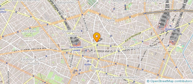 localisation de l'entreprise MONDE ET MEDIA TV  PARIS