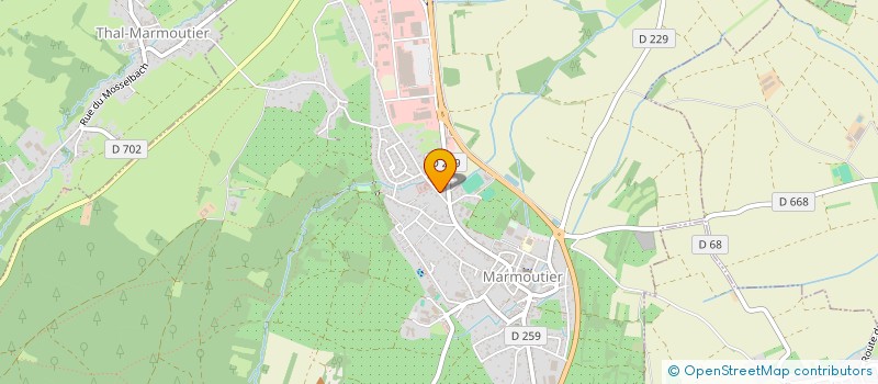 localisation de l'entreprise MONDE SNOEZ: SENS PRATIQUE POUR UN MONDE DE SENS  MARMOUTIER