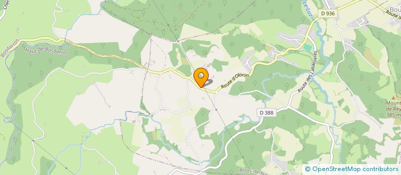 localisation de l'entreprise MONDE VIRTUEL PAU  ARROS-DE-NAY