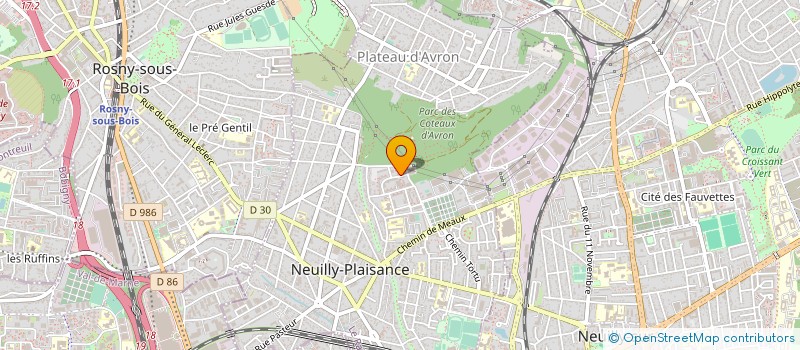 localisation de l'entreprise MONDE ' XPO  NEUILLY-PLAISANCE