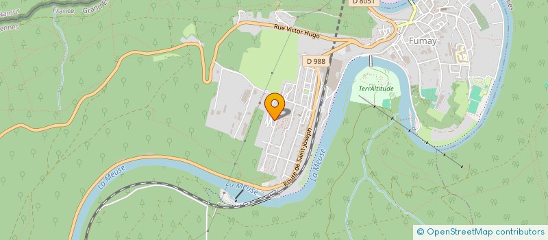 localisation de l'entreprise MONDECO  FUMAY