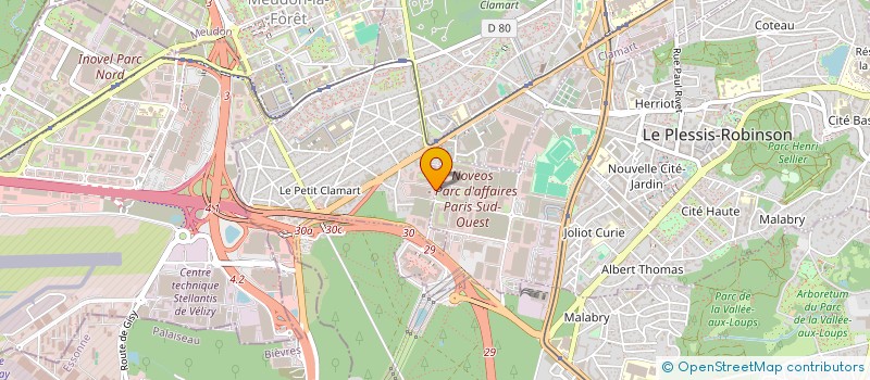 localisation de l'entreprise MONDELEZ FRANCE BISCUITS PRODUCTION SAS à CLAMART