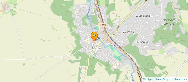 localisation de l'entreprise MONDELIOS L'AGENCE  MAULE