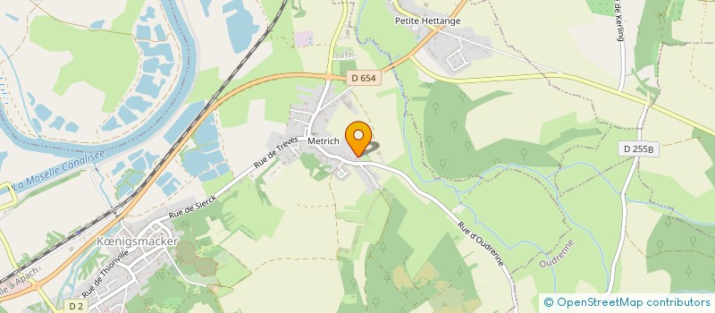 localisation de l'entreprise MONDELO  KNIGSMACKER