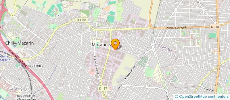 localisation de l'entreprise MONDEM SERVICES  MORANGIS
