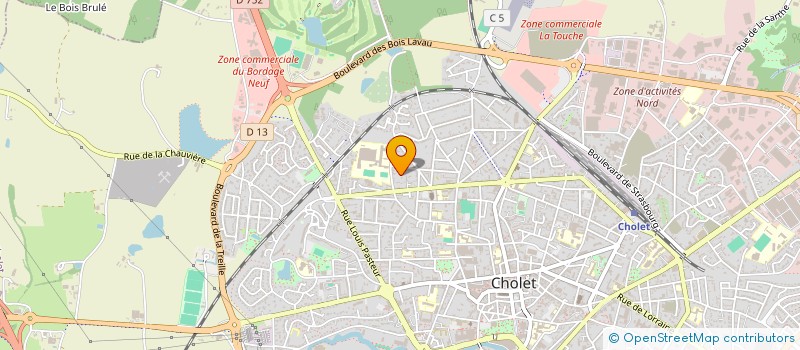 localisation de l'entreprise MONDEMENT à CHOLET