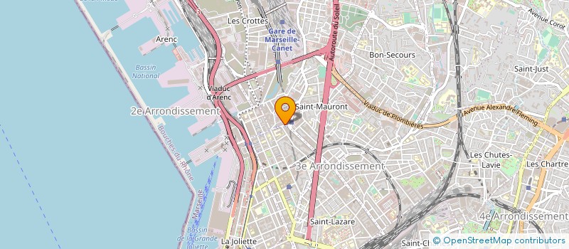 localisation de l'entreprise MONDENTISTE à MARSEILLE