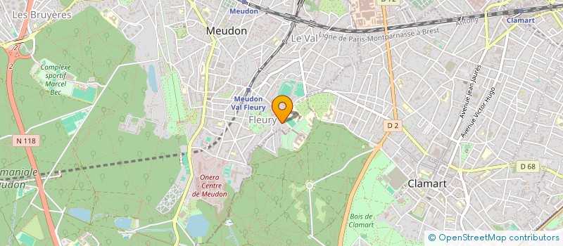 localisation de l'entreprise MONDES IMAGINAIRES à MEUDON