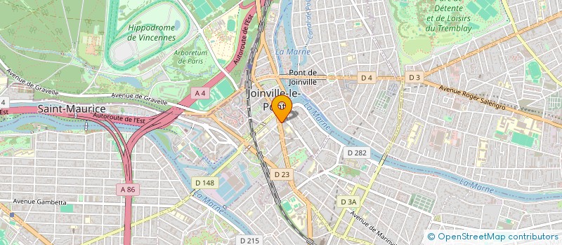 localisation de l'entreprise MONDES INTERIEURS PRODUCTIONS  JOINVILLE-LE-PONT