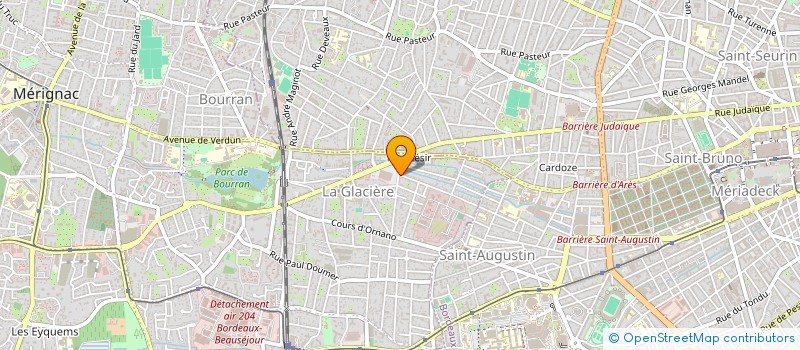 localisation de l'entreprise MONDESIR-SANTE  MERIGNAC