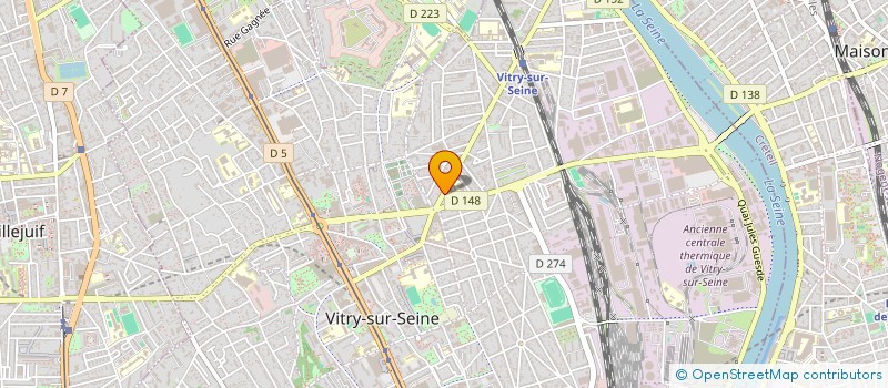 localisation de l'entreprise MONDESTOCK à VITRY-SUR-SEINE