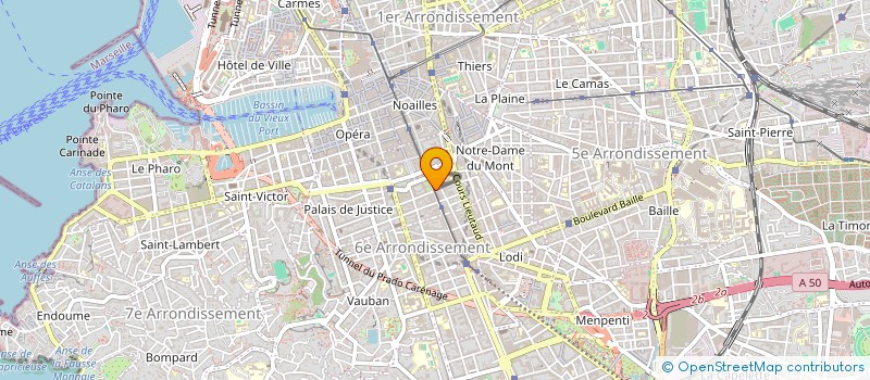 localisation de l'entreprise MONDESTOCK MARSEILLE à MARSEILLE