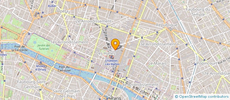 localisation de l'entreprise MONDETOUR SUD  PARIS