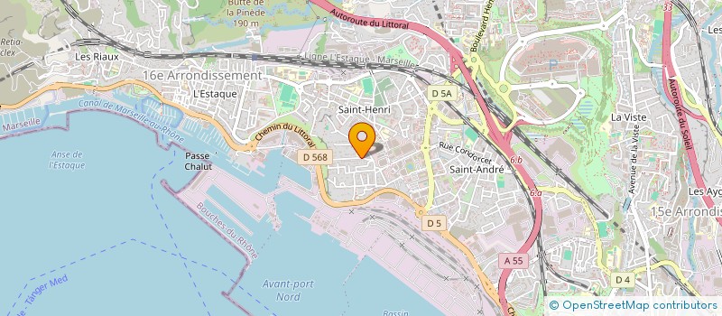 localisation de l'entreprise MONDEV  MARSEILLE