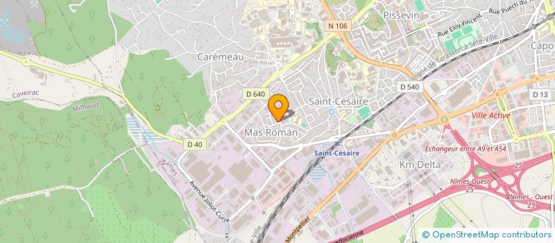 localisation de l'entreprise MONDEV  NIMES