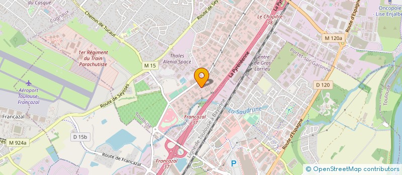 localisation de l'entreprise MONDEXPORT DISTRIBUTION à TOULOUSE