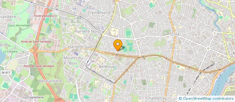 localisation de l'entreprise MONDIA LINK à NANTES