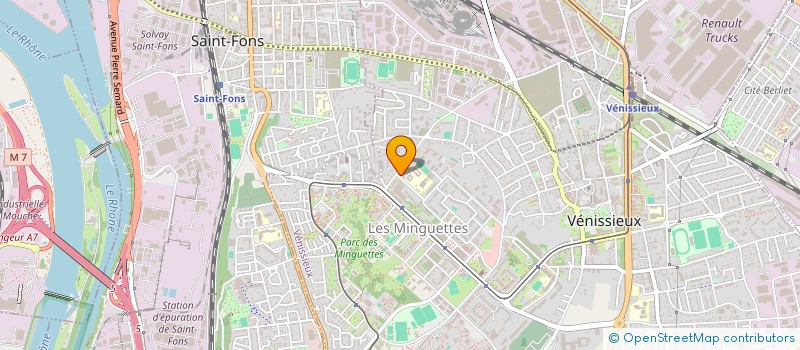 localisation de l'entreprise MONDIAL A.T.P. à VENISSIEUX