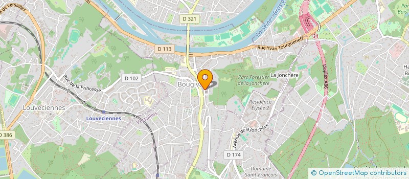 localisation de l'entreprise MONDIAL ART EXCHANGE  BOUGIVAL