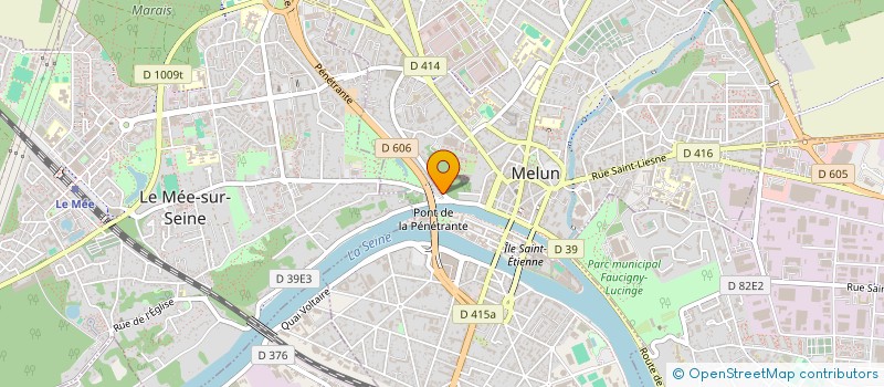 localisation de l'entreprise MONDIAL AUDIT à MELUN