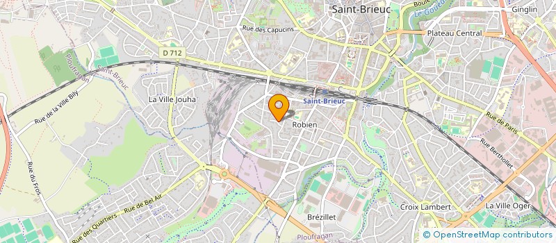 localisation de l'entreprise MONDIAL AUTO 22 à SAINT-BRIEUC