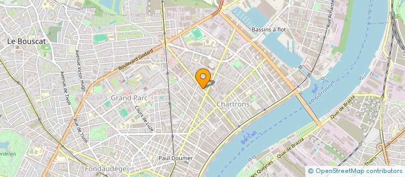 localisation de l'entreprise MONDIAL AUTO SA à BORDEAUX