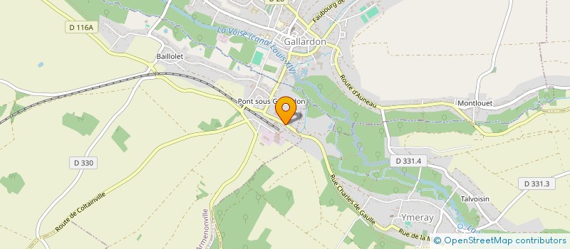 localisation de l'entreprise MONDIAL BEAUCE DIFFUSION à BAILLEAU-ARMENONVILLE