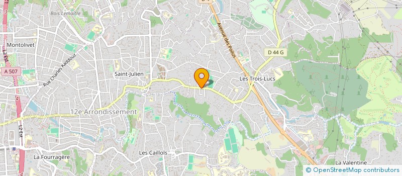 localisation de l'entreprise MONDIAL BENNES à MARSEILLE