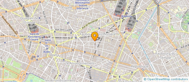 localisation de l'entreprise MONDIAL BUREAU à PARIS