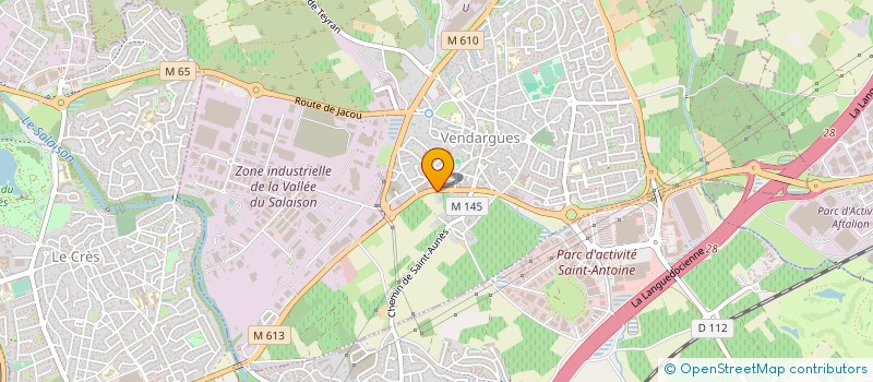 localisation de l'entreprise MONDIAL CARRELAGES à VENDARGUES