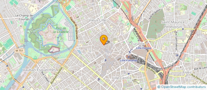 localisation de l'entreprise MONDIAL CHARITY OMC à LILLE