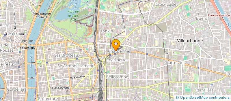 localisation de l'entreprise MONDIAL COMMUNICATION  VILLEURBANNE