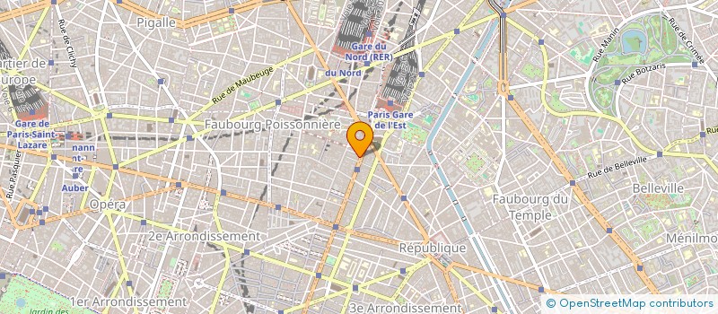 localisation de l'entreprise MONDIAL CONSMETIQUE  PARIS