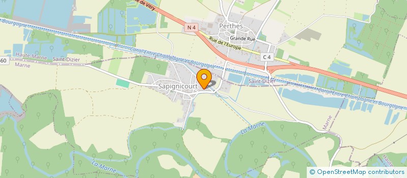 localisation de l'entreprise MONDIAL DIFFUSION à BETTANCOURT-LA-FERREE