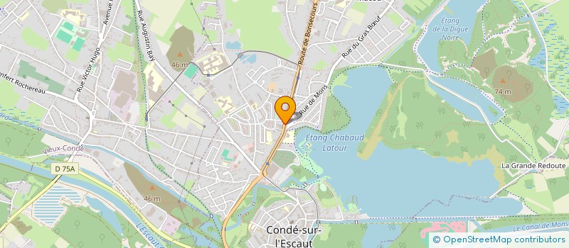 localisation de l'entreprise MONDIAL DIFFUSION SARL à CONDE-SUR-L'ESCAUT