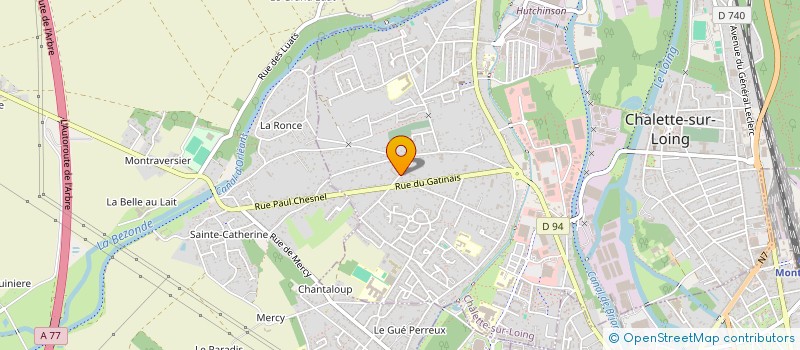 localisation de l'entreprise MONDIAL DONER à CHALETTE-SUR-LOING