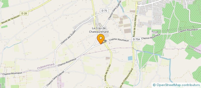 localisation de l'entreprise MONDIAL EQUESTRE à CHATEAURENARD