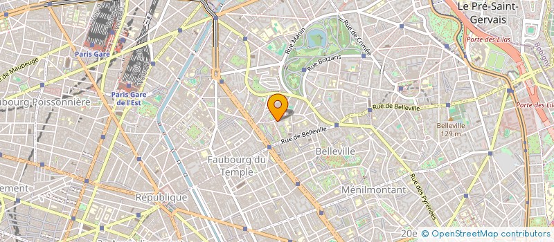 localisation de l'entreprise MONDIAL EQUIPEMENT NUTRITION à PARIS