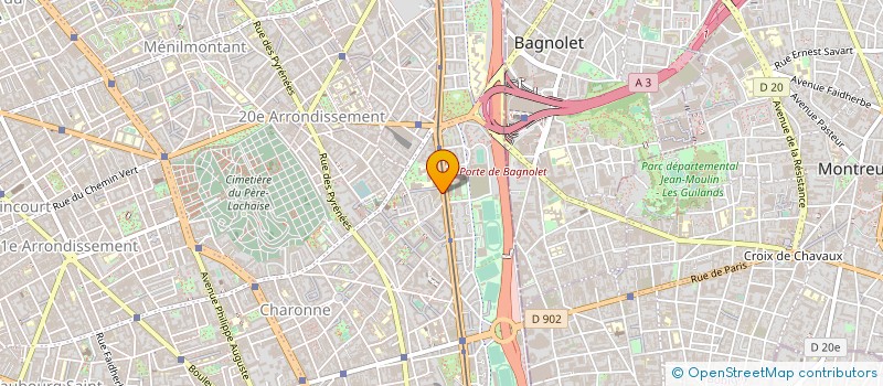 localisation de l'entreprise MONDIAL FRET TRANSIT  PARIS