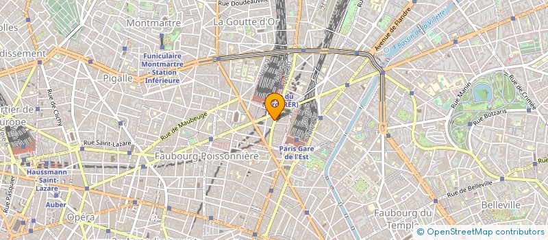 localisation de l'entreprise MONDIAL GOUDRON à PARIS